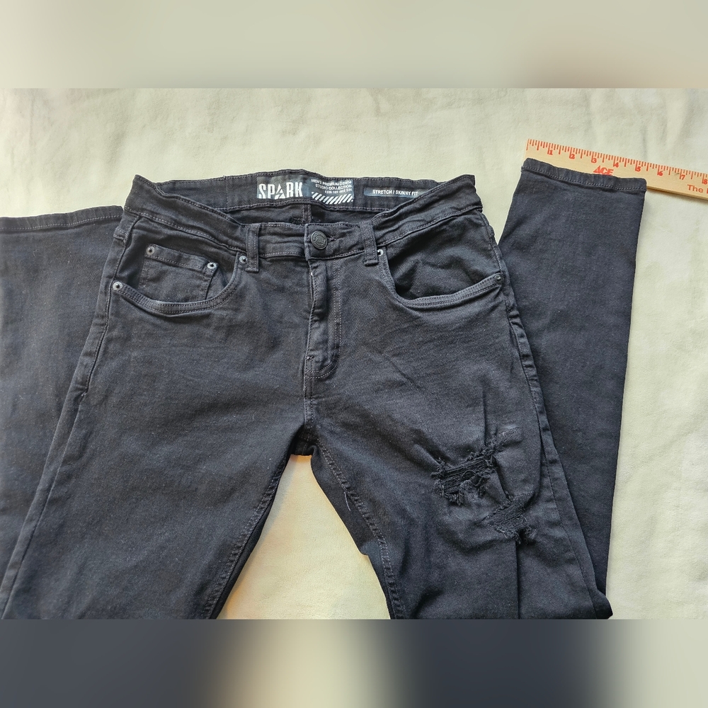 Spark, Skinny Jeans with Distressed Details